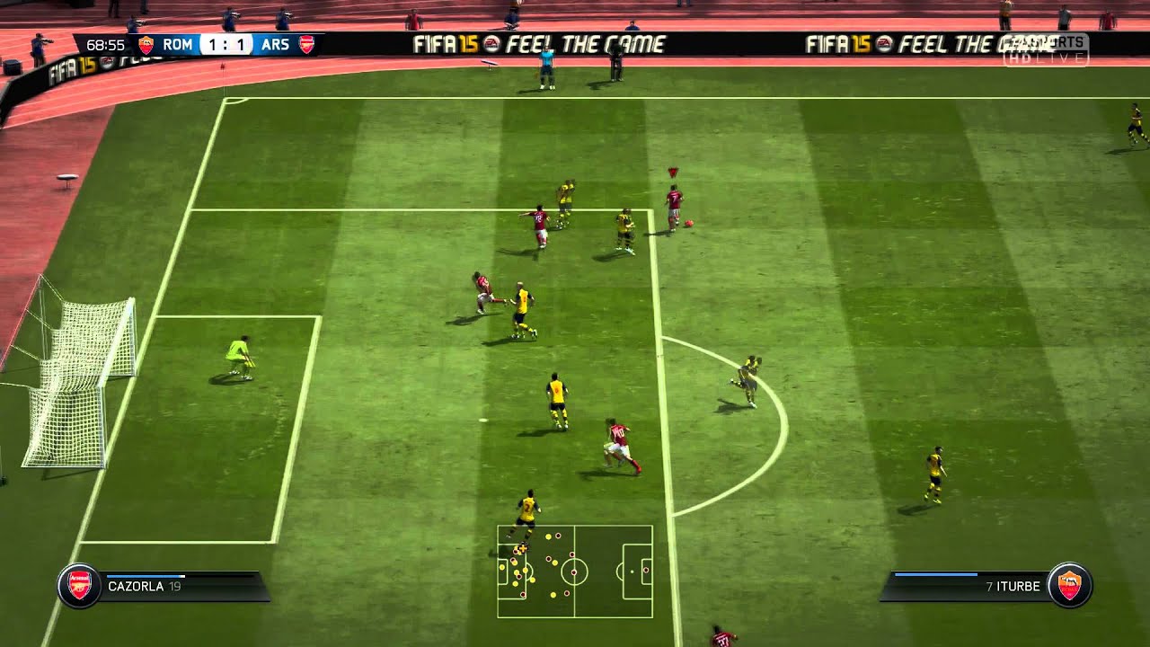 (PC) Let's play FIFA 15 | А давайте пофифачем? #1. Кроваво-красный хищник Рома