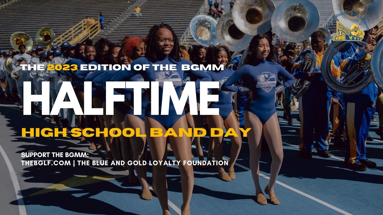 NCAT - Halftime | High School Band Day 2023