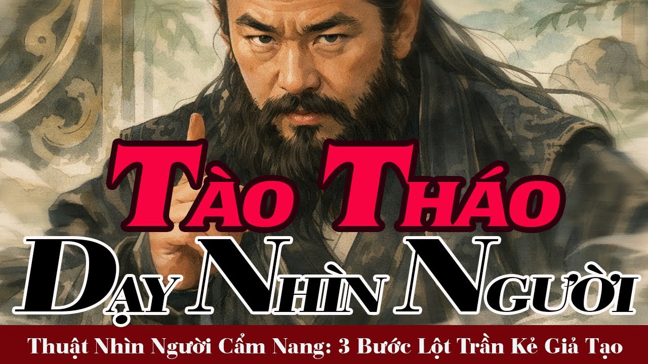 🔥Tào Tháo Dạy Nhìn Người: 3 Bước Lột Trần Kẻ Giả Tạo
