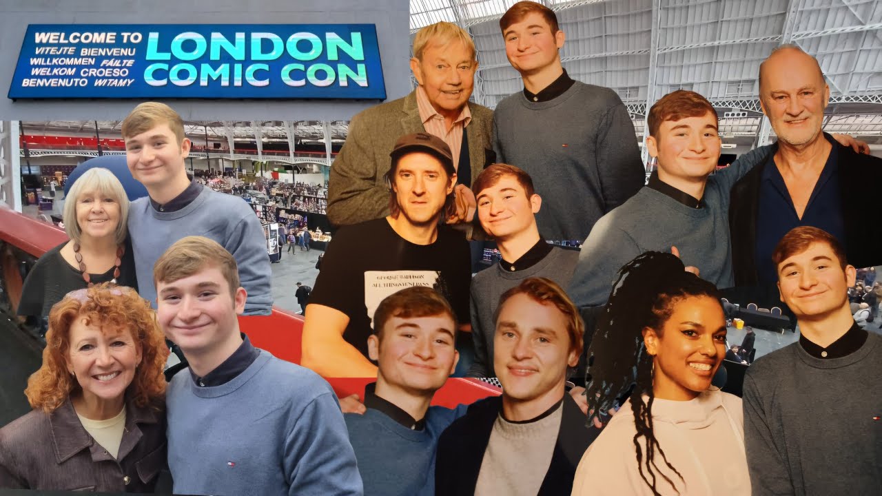 My Day at the London Comic Con Winter Sunday 16th November 2025