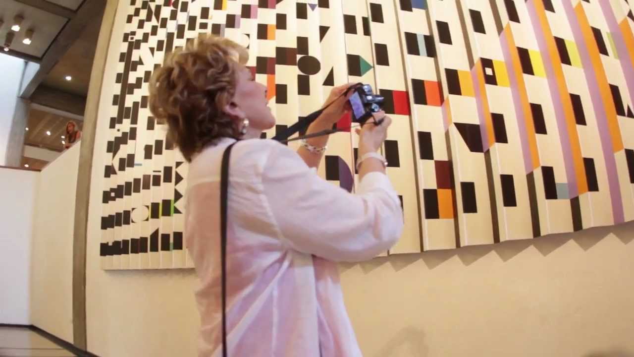 Yaacov Agam's 'Agamograph' at the Tel Aviv Museum