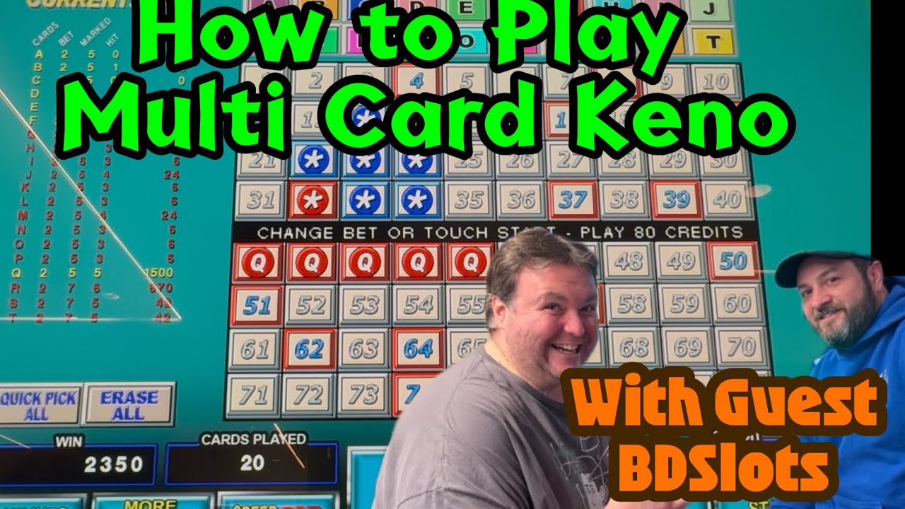 Как играть в кено на BD Slots! Показаны 2 стратегии! Эпическое возвращение!