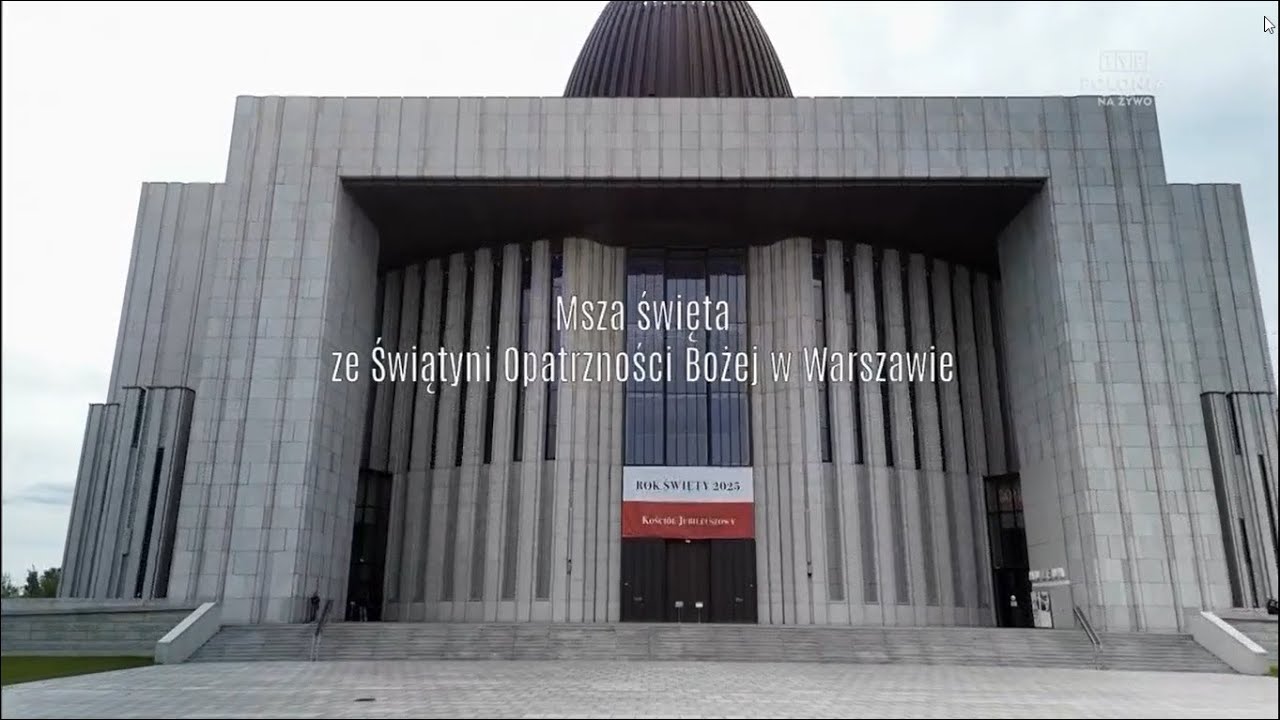 MSZA PONTYFIKAŁNA TVP POLONIA | Świątyni Opatrzności Bożej, Warszawa | 01/06/2025