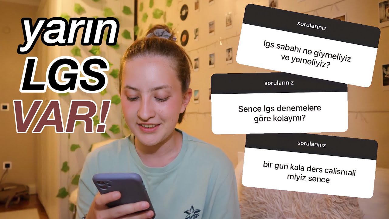LGS 2022 GELDİ 😱| siz sordunuz & ben cevapladım