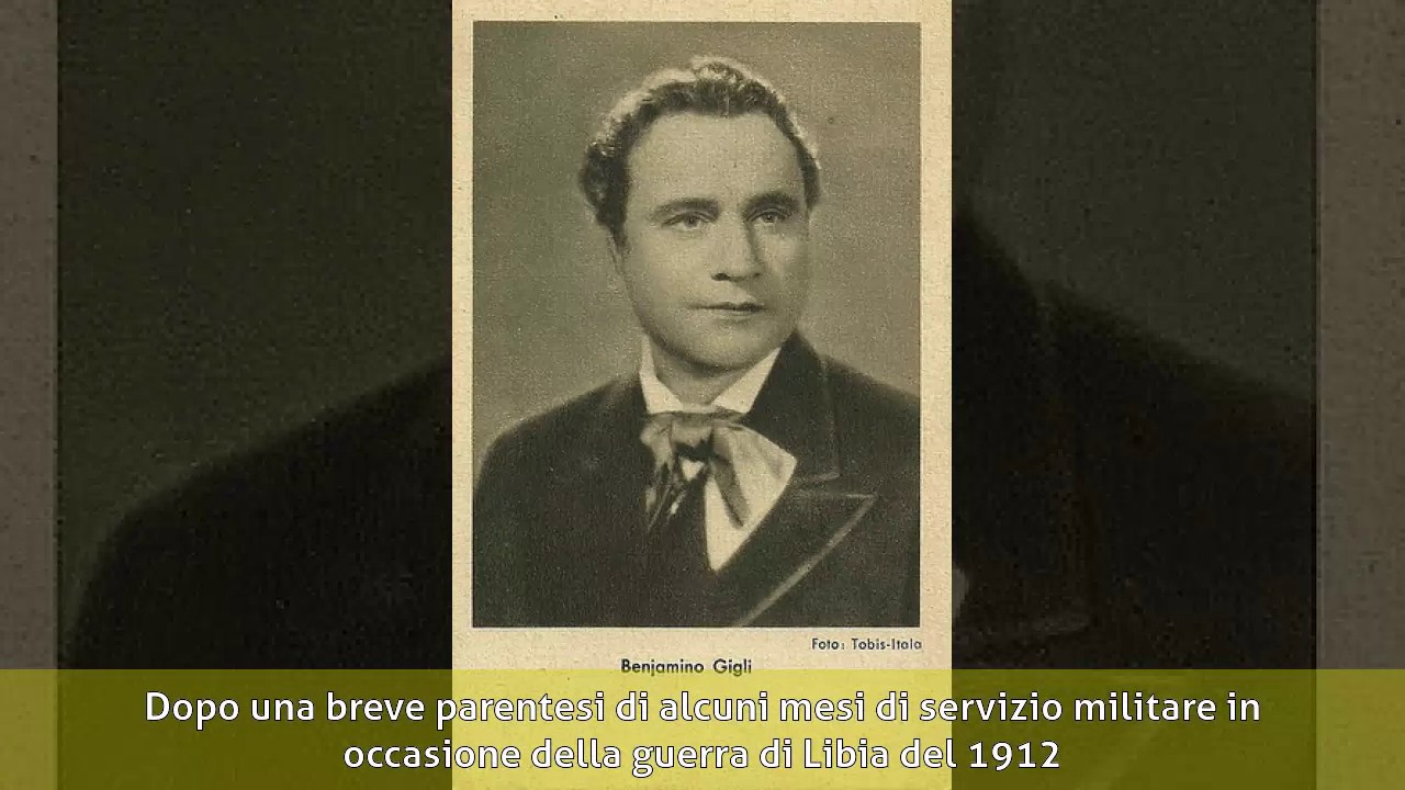 Beniamino Gigli - Gli inizi
