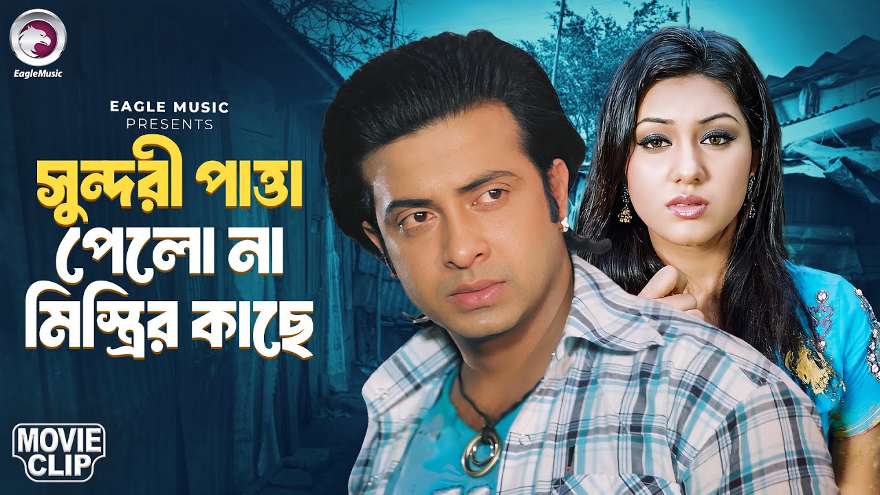 সুন্দরী পাত্তা পেলো না মিস্ত্রির কাছে । Bangla Movie Clip | TOR KARONE BECHE ACHI | Shakib | 2025