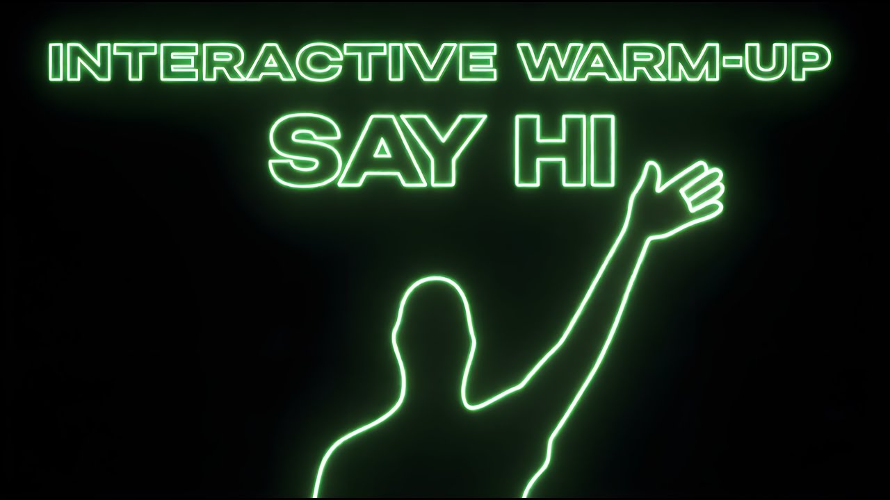 SAY HI 2 MINUTES Immersive Warm-Up for Kids | Viral Interactive Game | 2nd Episode