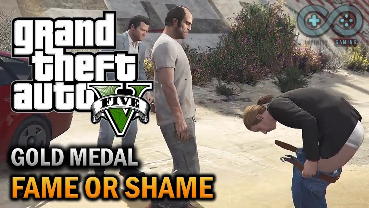 GTA 5 Fame or Shame Mission #22 - Gold Medal Walkthrough