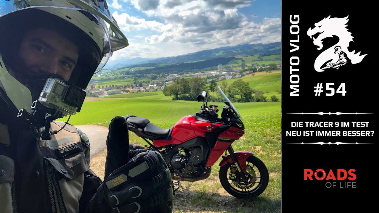 Moto Vlog | Mit der Yamaha TRACER 9 2021 über den Steinhauserberg | Schlechter als die GT?