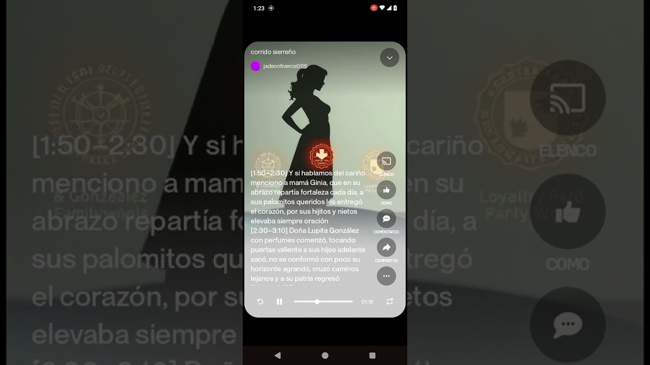 El corrido de la DAMA GONZÁLEZ 