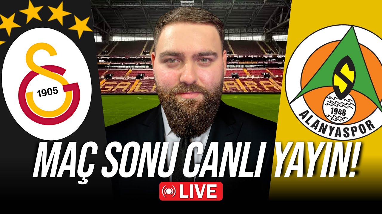 Chatte Büyük Tartışma! | Galatasaray - Alanyaspor Maç Sonu Canlı Yayın!