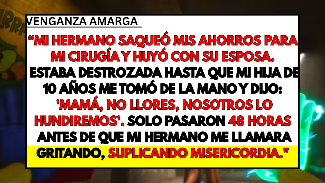 Mi Hermano Vació Mis Ahorros De Toda La Vida Y Desapareció - Dos Días Después, Me Llamó Gritando...