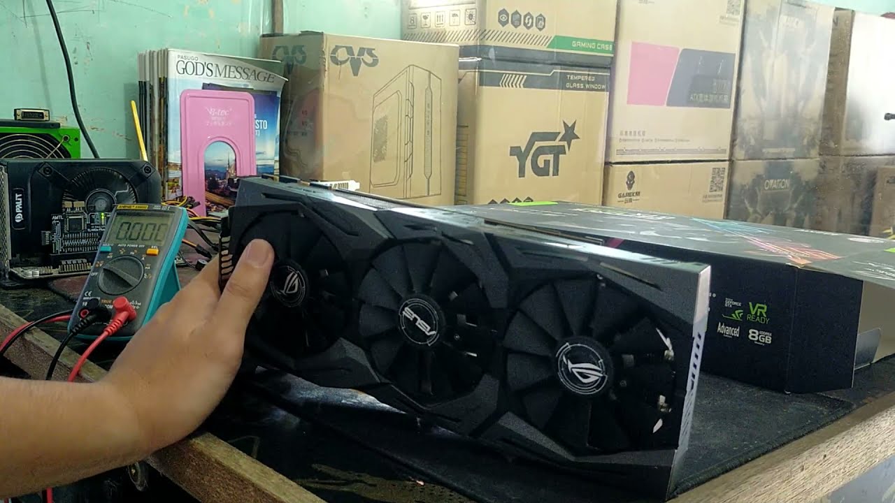 Asus StriX Gtx 1080 8gb ddr5 artifacts display issue ✅FIXED✅