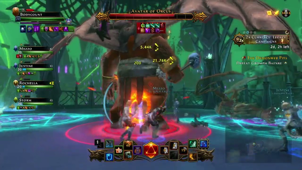 Neverwinter | MMORPG | Demonweb Pits Pt. 3 - Battling Gromph Baenre