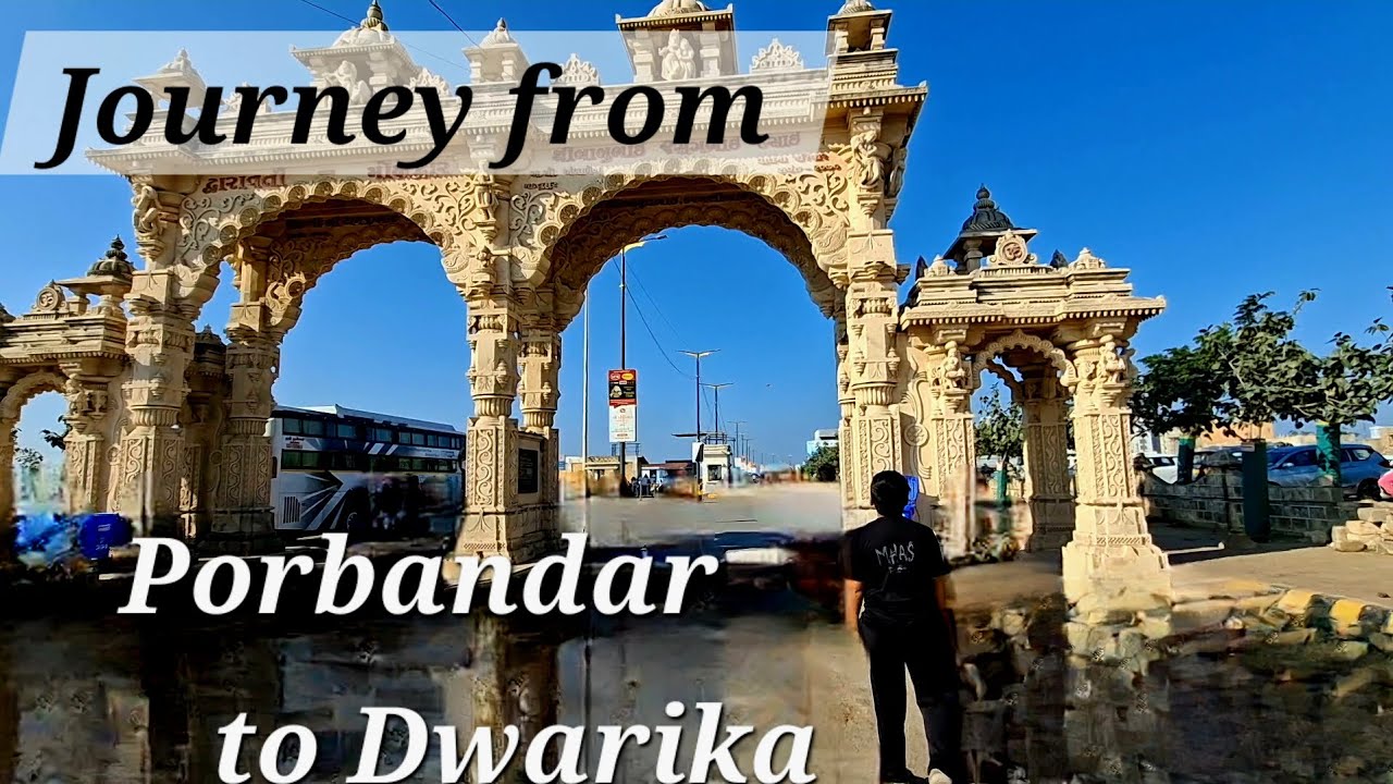 2 Jyotirlinga Ep 4 | Journey from Porbandar to Dwarika | @KL_the_wanderer #traveling 