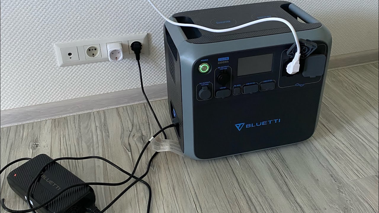 Зарядна станція BLUETTI AC200P робота як ДБЖ