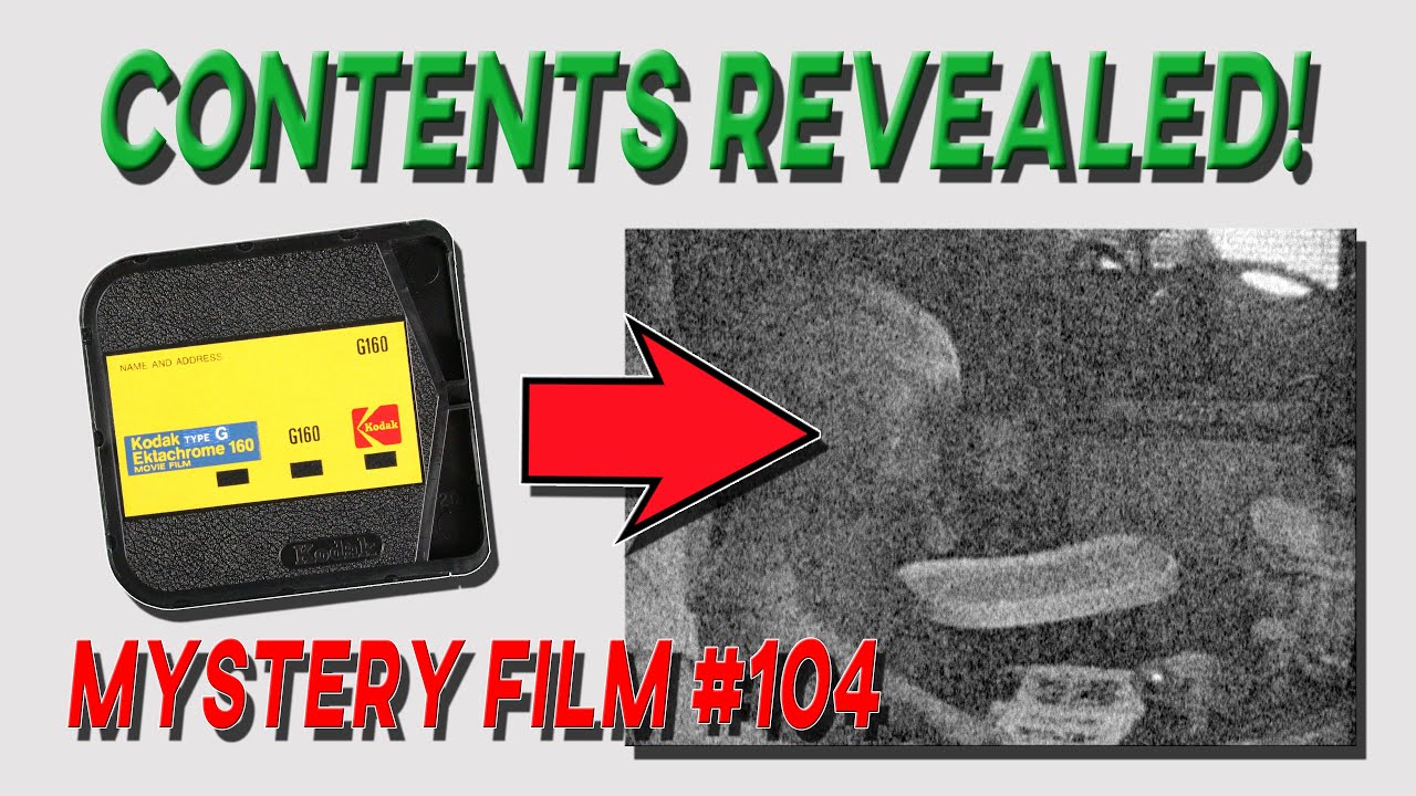 Обработка загадочной пленки Super 8, снятой более 40 лет назад! Содержимое раскрыто! Найденная пл...