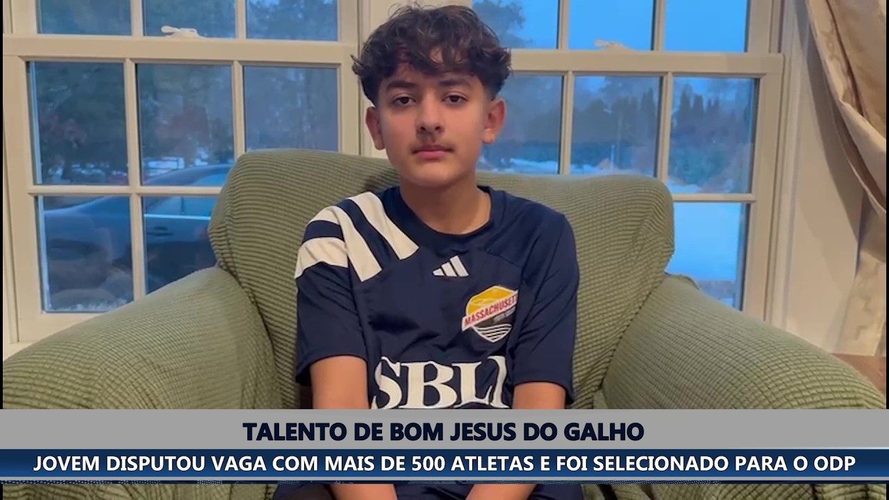 TALENTO DE BOM JESUS DO GALHO: AOS 11 ANOS, RAFAEL LUCAS É CONVOCADO PARA PROGRAMA NOS EUA