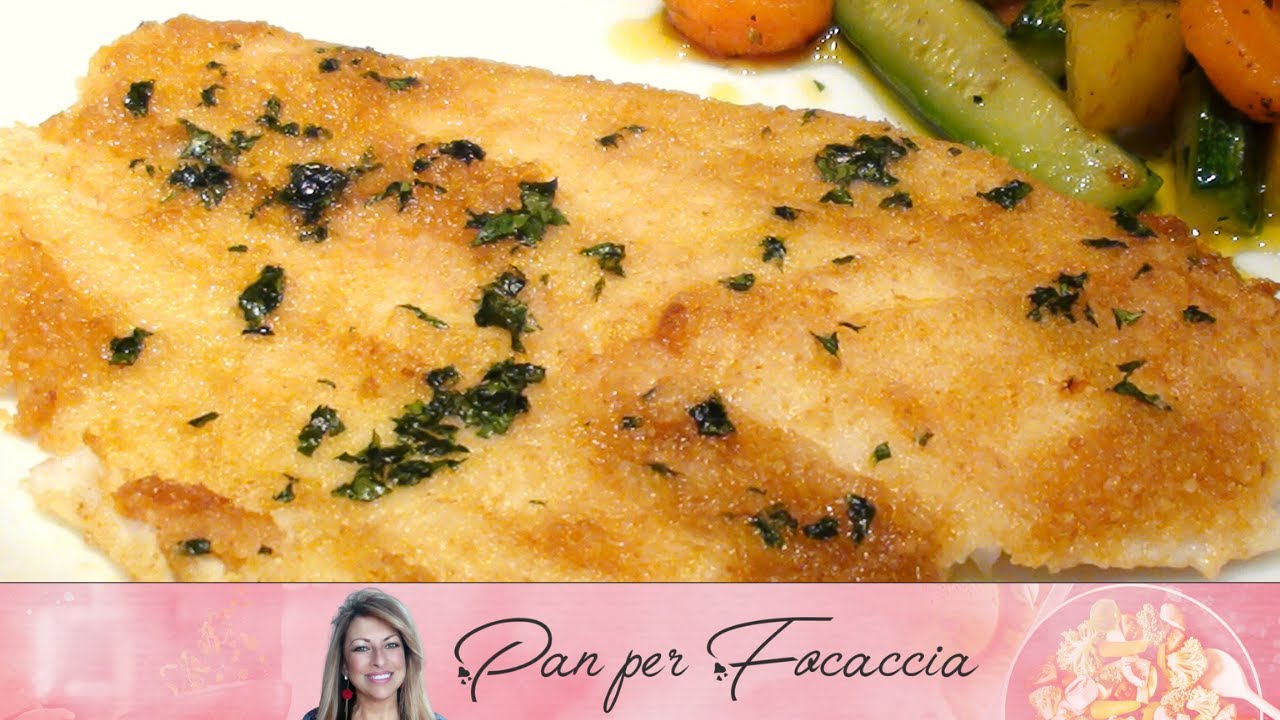 FILETTI DI PLATESSA GRATINATI. Preparazione in 3 min e 10 min in forno ed ecco un secondo prelibato!