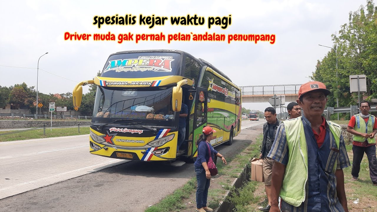 Anti pelan▪︎3 jam Jkt-Cirebon jam padat`Trip Luragung Ampera`ful penumpang