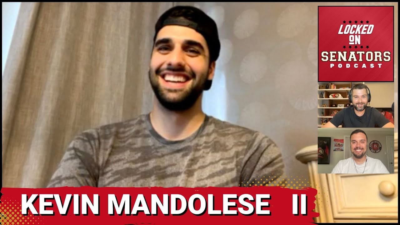 Ottawa Senators Goalie Prospect Kevin Mandolese Talks New Contract, First NHL Start + More!