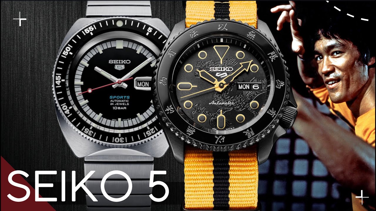 НОВИНКИ SEIKO. SEIKO 5 Bruce Lee