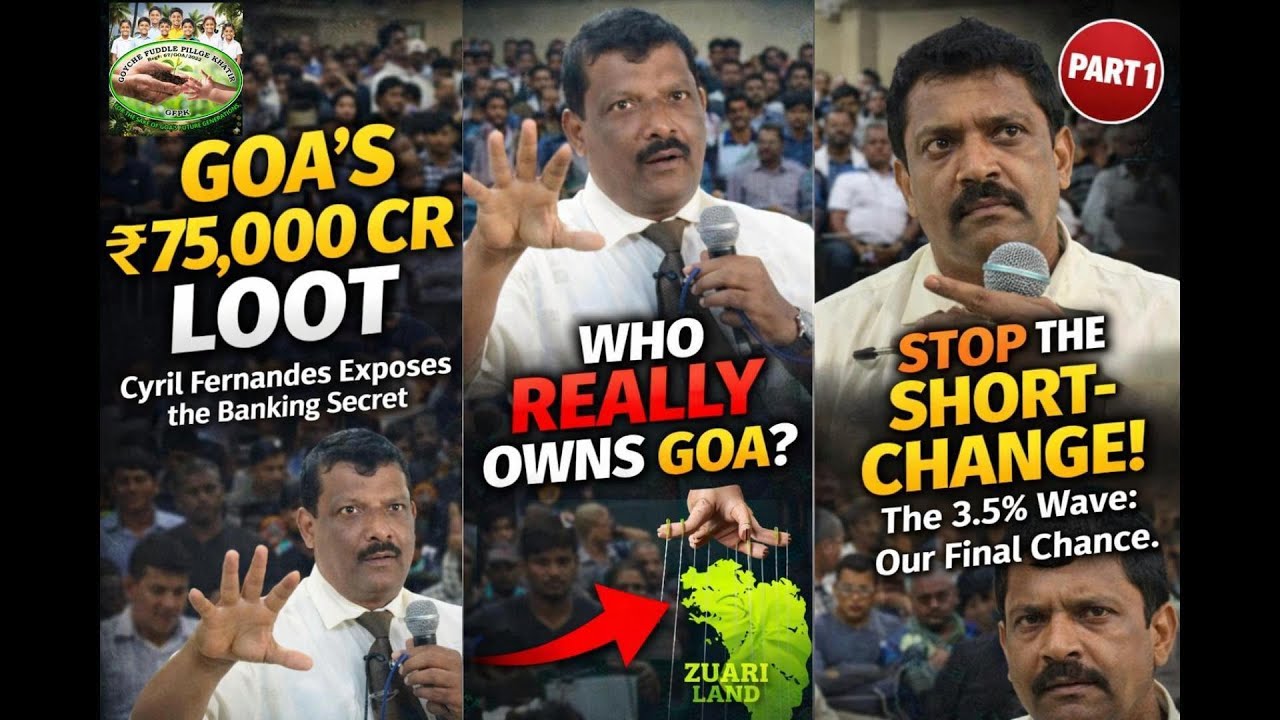 The ₹75,000 Crore Loot: How Indian Banks Are Draining Goa (Varca PPT P1)