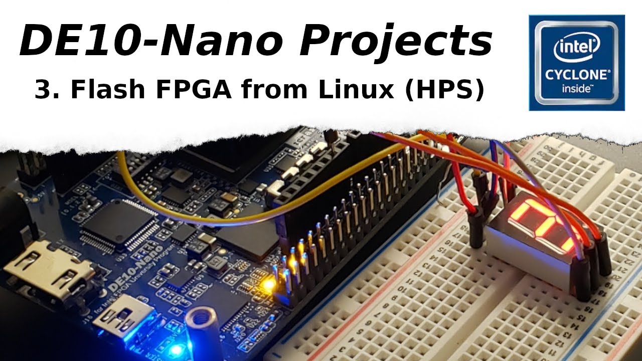 Flash FPGA from Linux (HPS) - DE10-Nano Projects