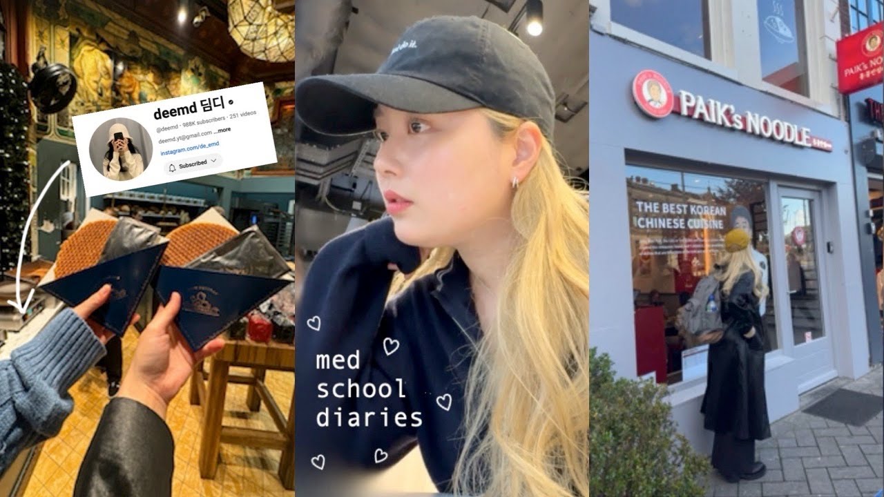 Видеоблог британской медицинской школы: лекции, физиотерапевтические и анатомические занятия, пое...