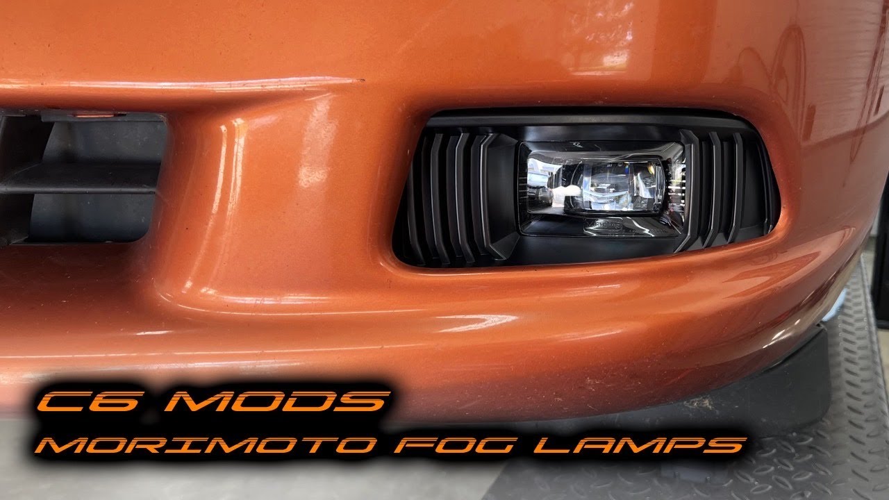 C6 Corvette Morimoto Fog Lamps Ep 12