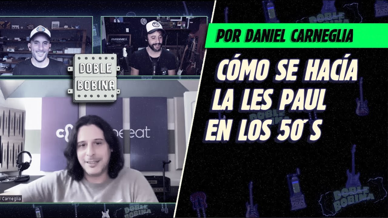 Cómo se hacía la Les Paul en los 50´s, por Daniel Carneglia.