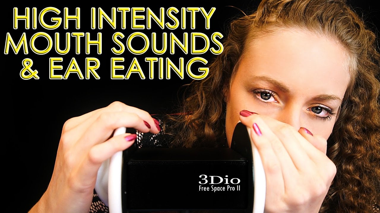 High Intensity Mouth Sounds & Ear Eating! Binaural ASMR