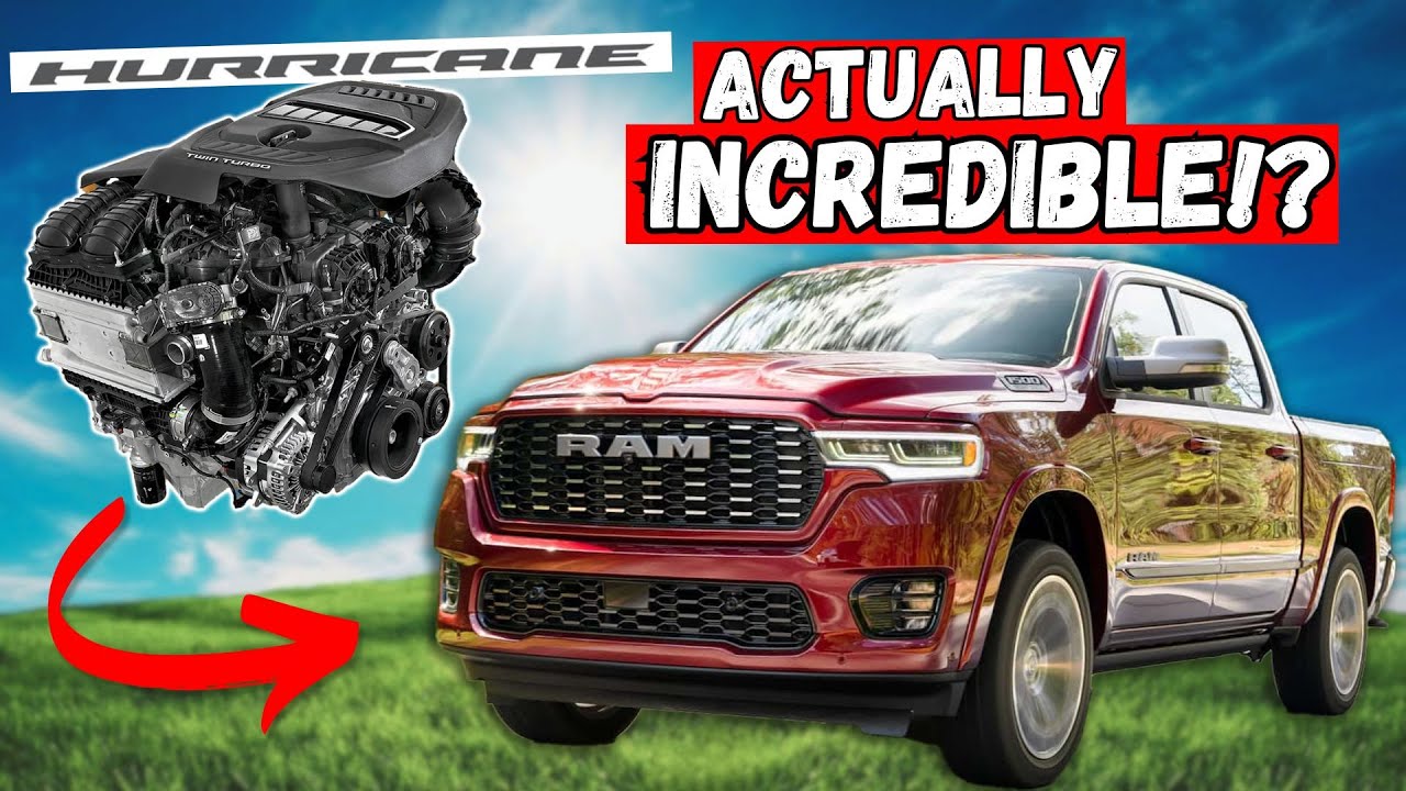 Подробный обзор двигателя Ram 1500 3L HURRICANE TWIN TURBO *Обзор Heavy Mechanic* | Рядный 6 — ЛУ...