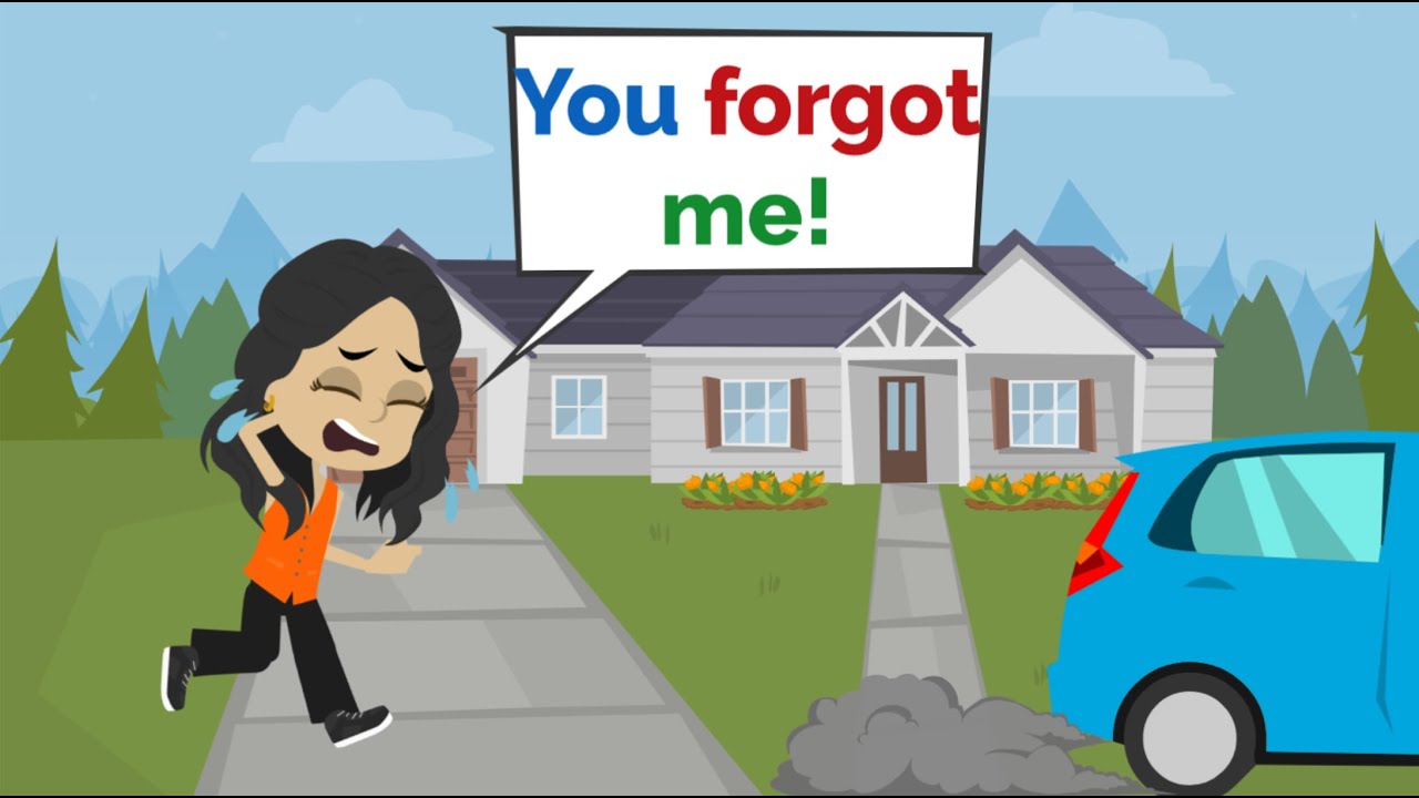 Nora's parents forgot her... | Fun English Story | Practice English Conversation
