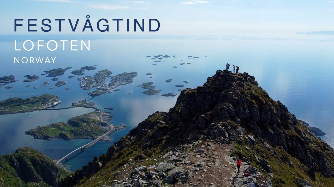 LOFOTEN: Beliebte Wanderung auf den Festvågtind - fantastische Aussichten auf Henningsvær!