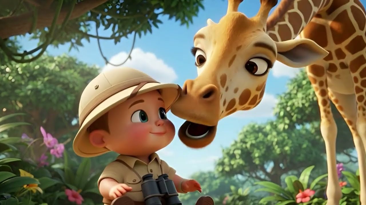 In the Jungle, What Do We See? Song for Kids | Jungle Animals Song, Nursery Rhymes & Baby Learning