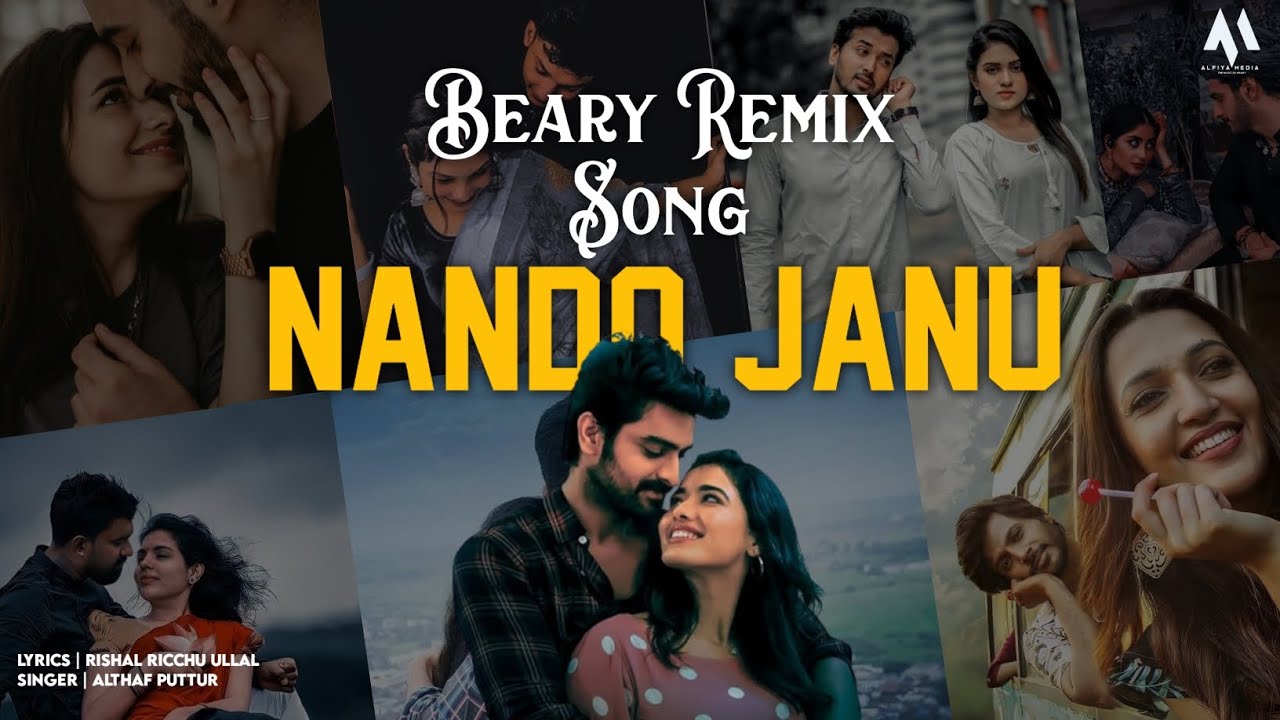 nando janu | new beary remix song 2022 | althaf puttur | rishal ricchu ullal | alfiya media