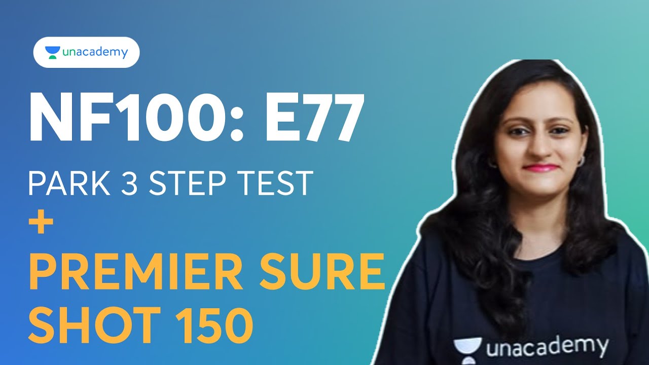 E77 NF100 - Park 3 Step Test + Premier Sure Shot 150 | Dr. Nikita Nanwani