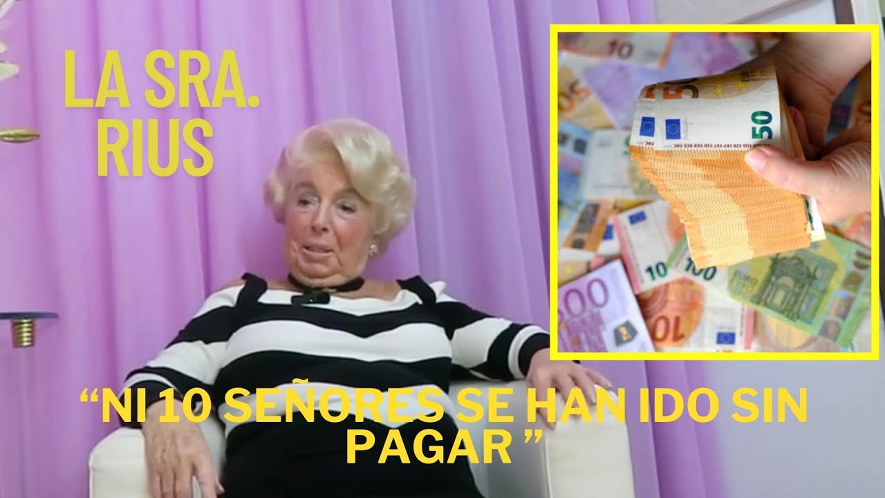 🔴  Sra Rius ”Ni 10 Señores se han ido sin pagar”