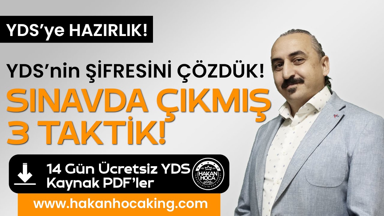 🚀YDS'NİN ŞİFRESİNİ ÇÖZDÜK🚀READING FULLETEN 3 TAKTİK!🚀