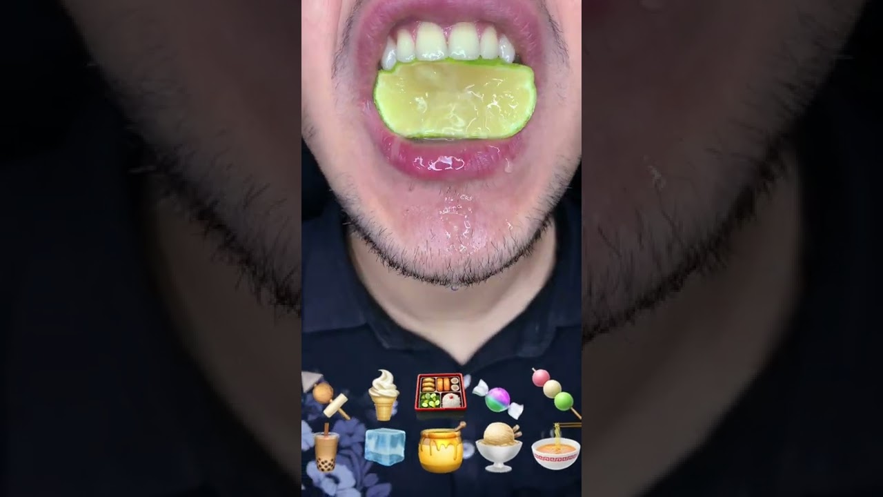 asmr mukbang lemon