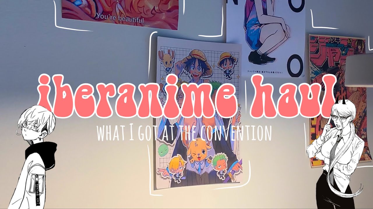 🌱iberanime haul - figures, stickers & more