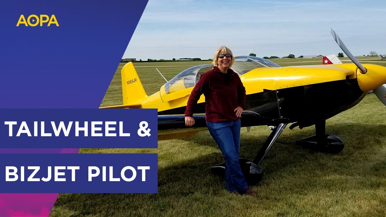 Flying a jet professionally and tailwheel airplanes for fun!
