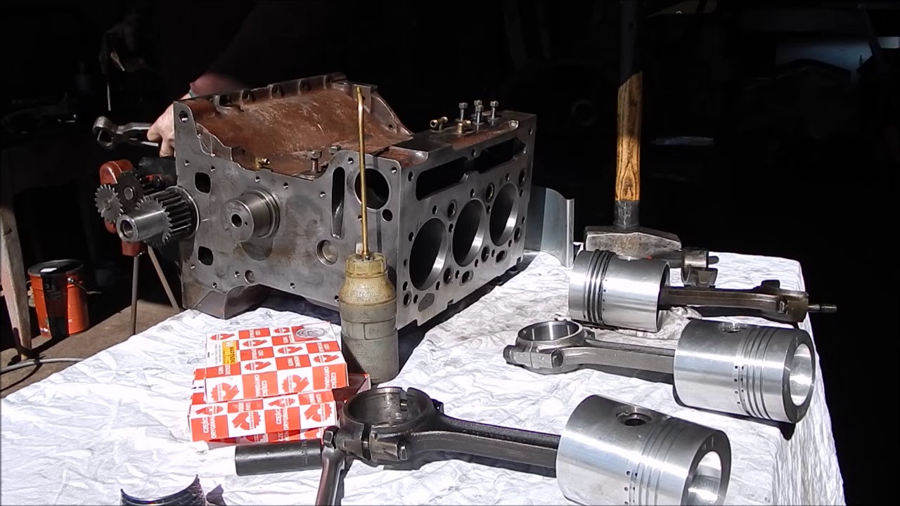 Vlog #7/2019 ☆🔧 Tata naprawia 🔧☆►Remont Ursusa C-360 3p, składamy silnik◄