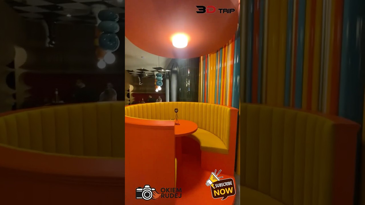 Idealne miejsce na kawę, luz i kolory ☕✨| Cuda Niewidy okiem Rudej. #3dtrip #shortvideo #shorts