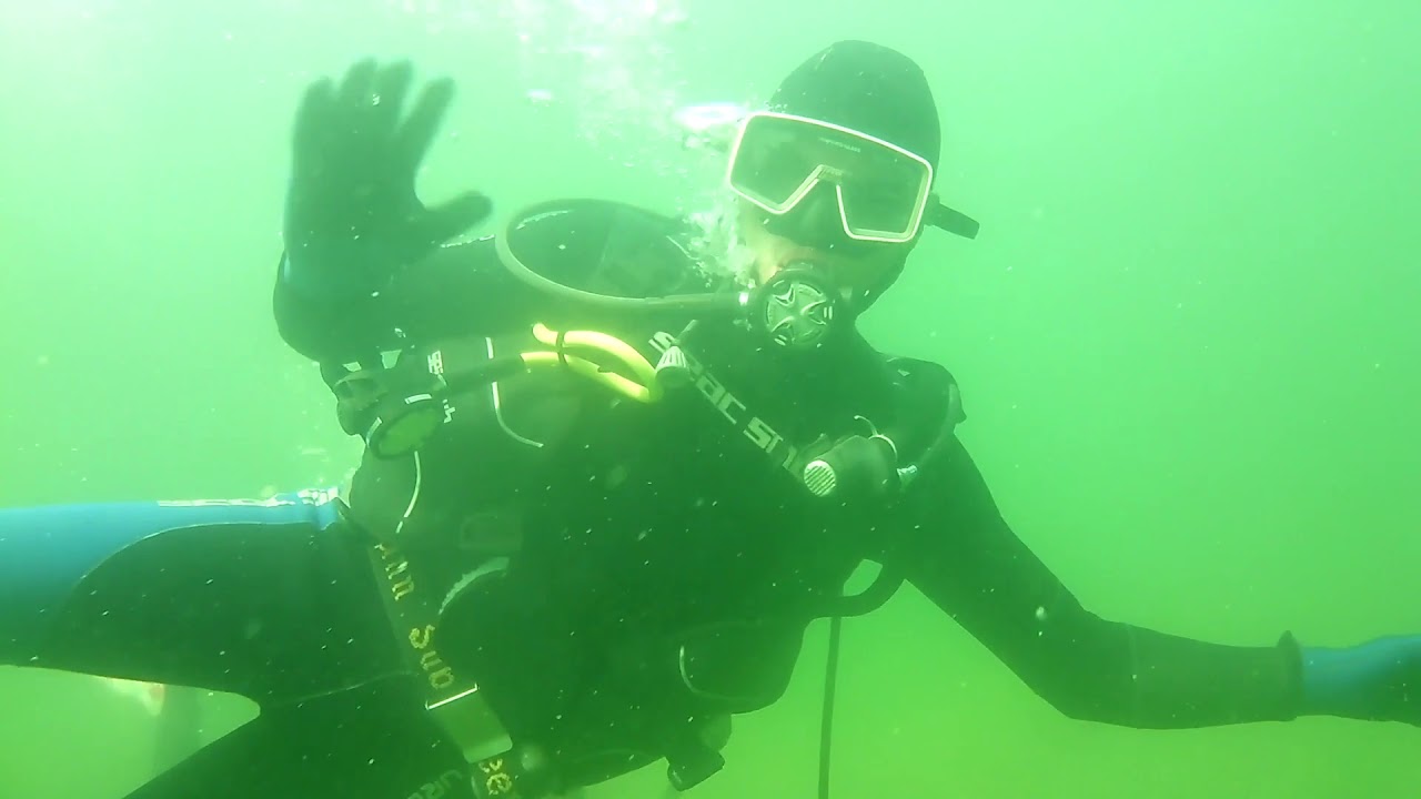 Diving Lithuania Trakai Galve