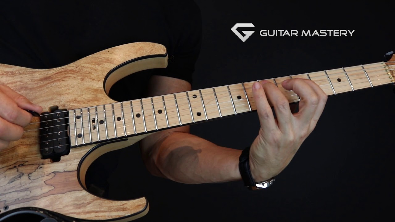The one note per string pentatonic scale - Guitar Mastery lesson
