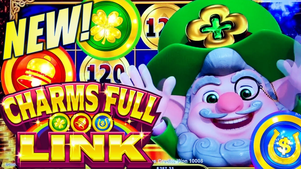 ★NEW SLOT!★ I WANT ALL THE CHARMS! 😍 CHARMS FULL LINK (LEPRECHAUN’S  GIFTS) Slot Machine (KONAMI)