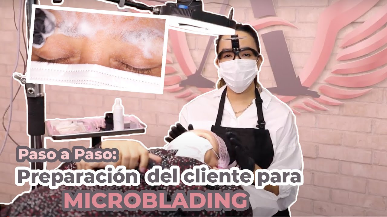 Así se prepara al cliente antes del microblading | Beauty Angels Academy Latino