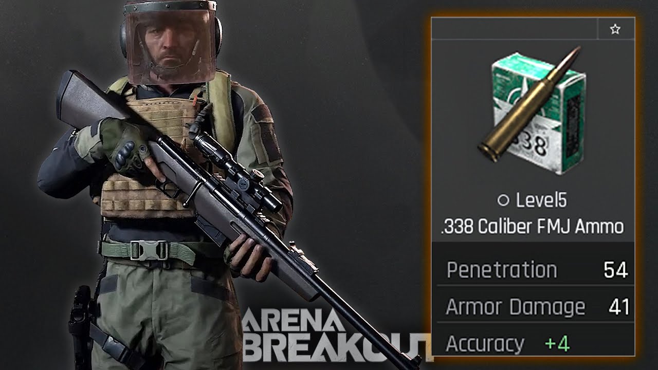 Злоупотребление OP калибра .338 (1-Tap Thorax) — Arena Breakout